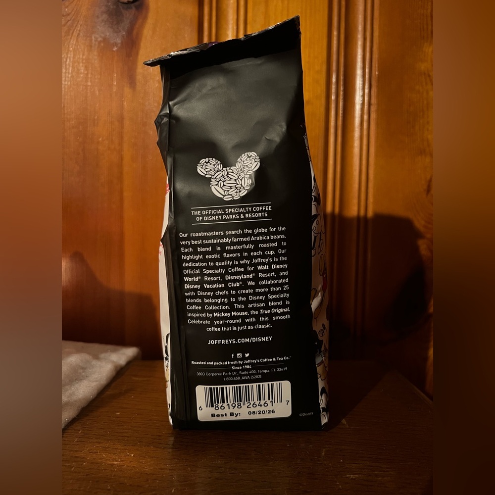 Joffrey’s Disney Mickey Mouse Classic Blend Medium Roast Ground Coffee-NEW - Picture 3 of 3